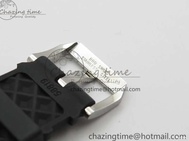 MIROTIME 0117 Aquatimer Chrono IW376702 SS BLS 1:1 Best Edition Black Dial on Black Rubber Strap A WellDesigned 7105